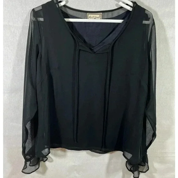 Chiffon 2pc. Top - Picture 1 of 4